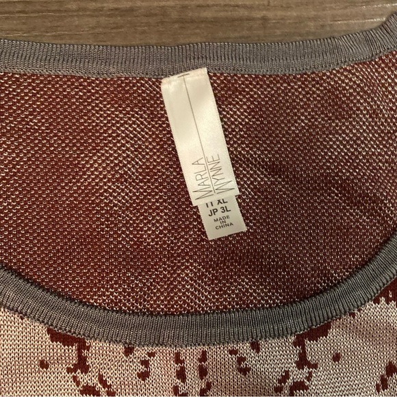 Marla Wynne tank top sleeveless knit blouse - Picture 3 of 9